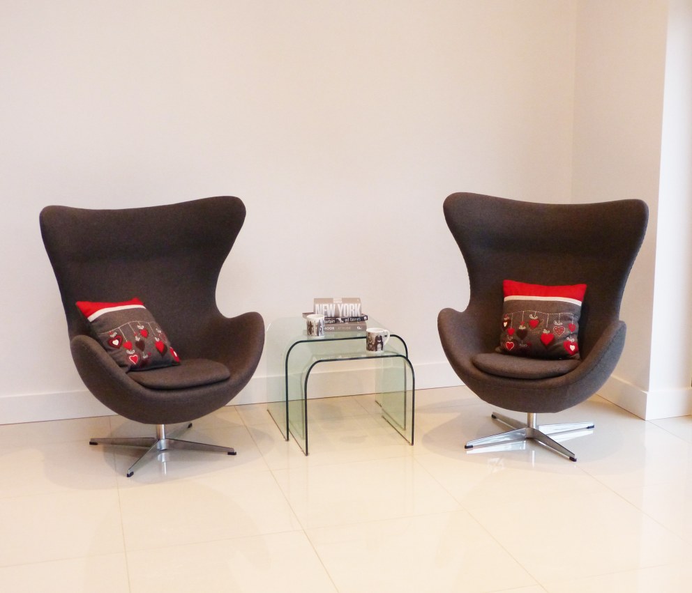 Customised seating | A couple of eggs | Interior Designers